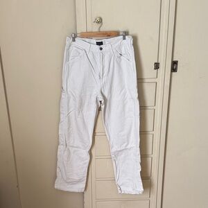 Levi's Women's White Straight Leg Jeans